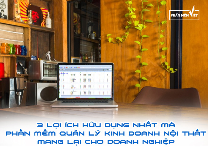 lợi ích sử dụng phần mềm quản lý